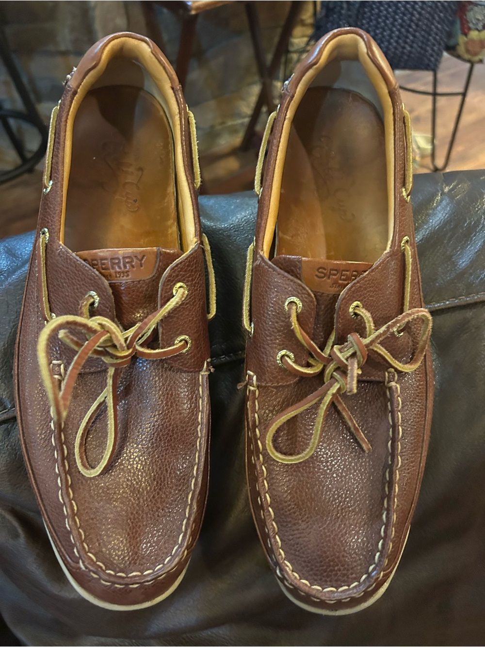 Sperry Leather Men 13 ultra top sider Boat Shoes